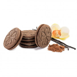 BISCOTTI CACAO e CREMA VANIGLIA